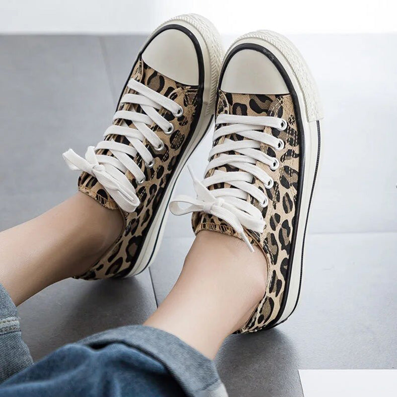 Stylische Leopard Damen Sneaker - Savannah Drune