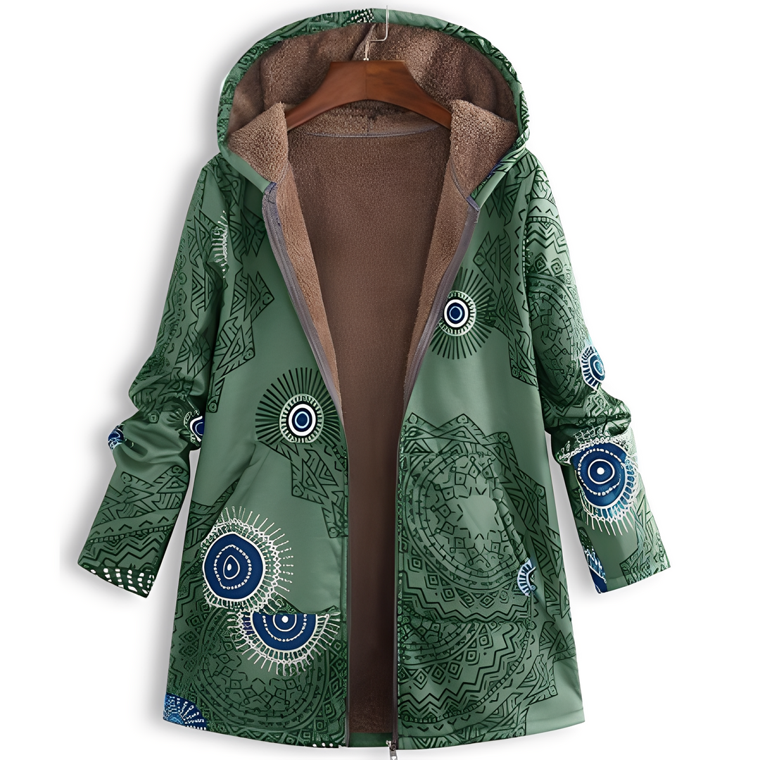 Drune | Vintage-Jacke mit Muster für Damen