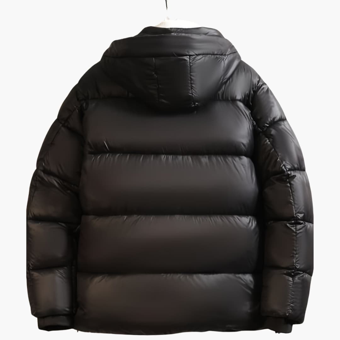 Drune | lässige Winterjacke für Männer dick warm mit Kapuze