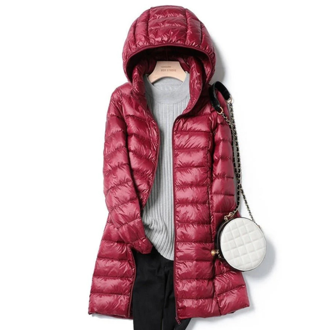 Drune | Winterjacke Mit Kapuze Für Damen - Puffer