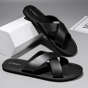 Modische flache Cross-Sandalen für Männer Drune