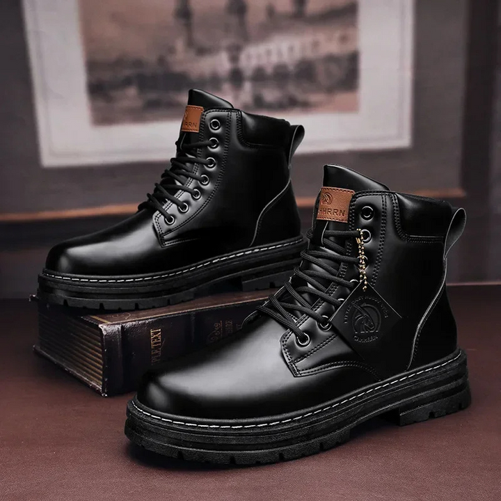 Drune | Outdoor Herrenschuhe Stiefel Mit Rutschfester Sohle Und Schnürung