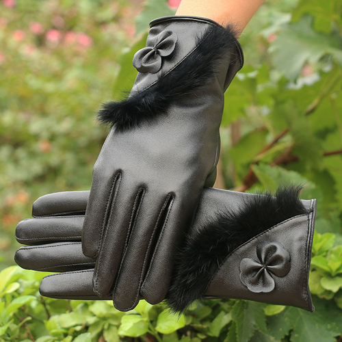 Drune | Warme Lederhandschuhe für Frauen