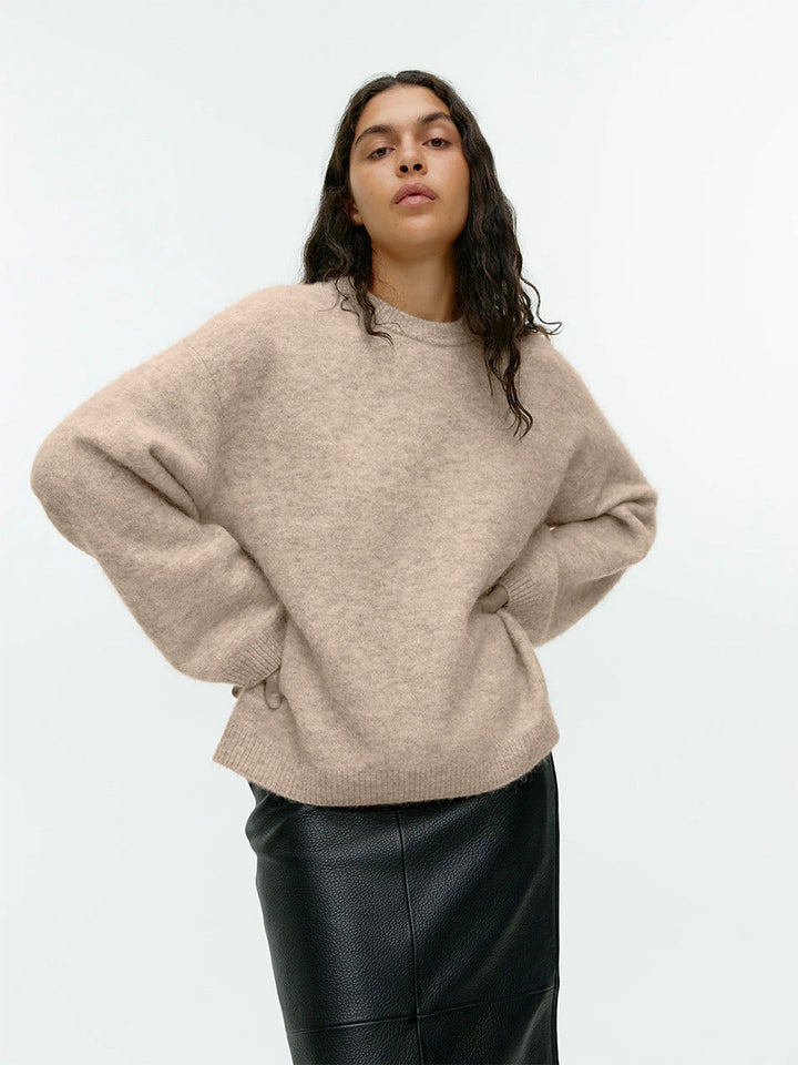 Drune | Komfortabler, dicker Damen-Kaschmirpullover