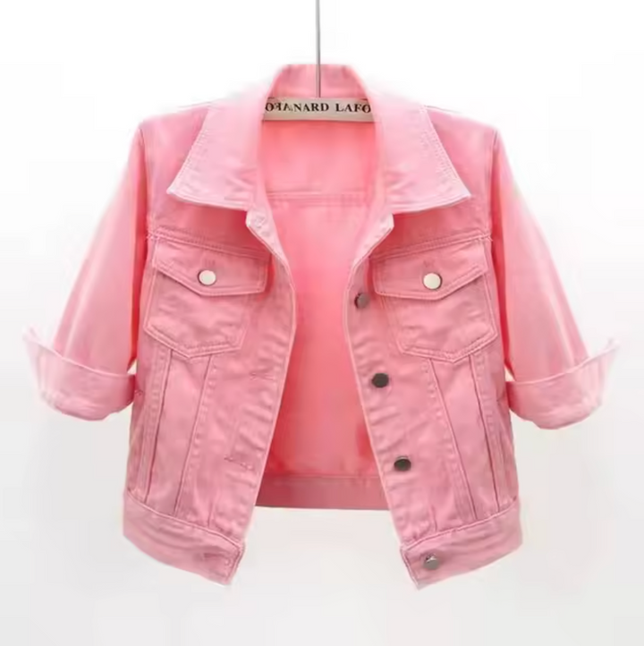 Drune | Buntes Jeansjacke