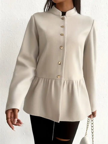 Drune | Langarmhemd Eleganter Moderner Stil Ideal für den Herbst