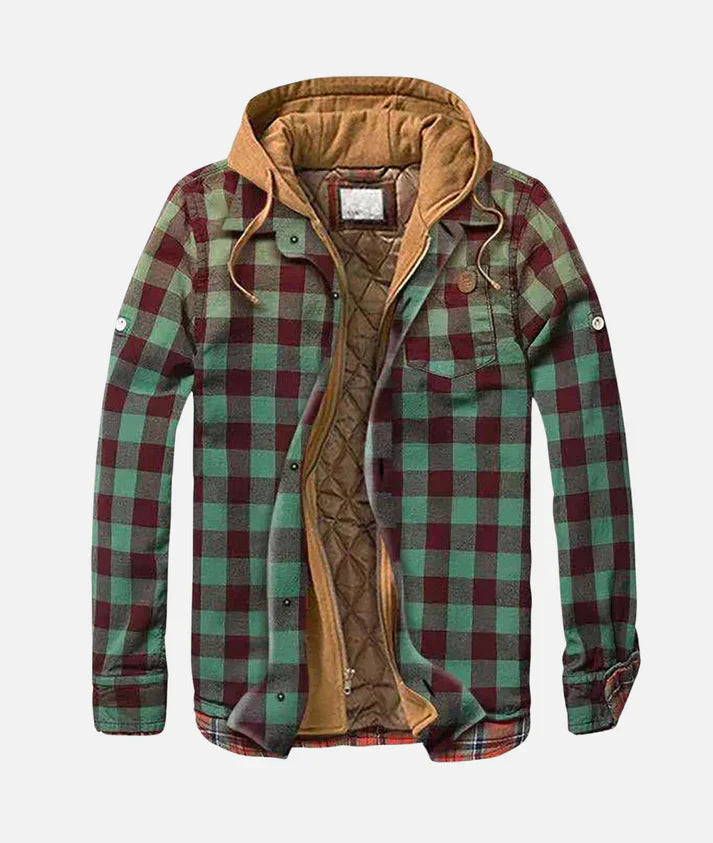 Drune | Gepunktete Jacke mit Kapuze