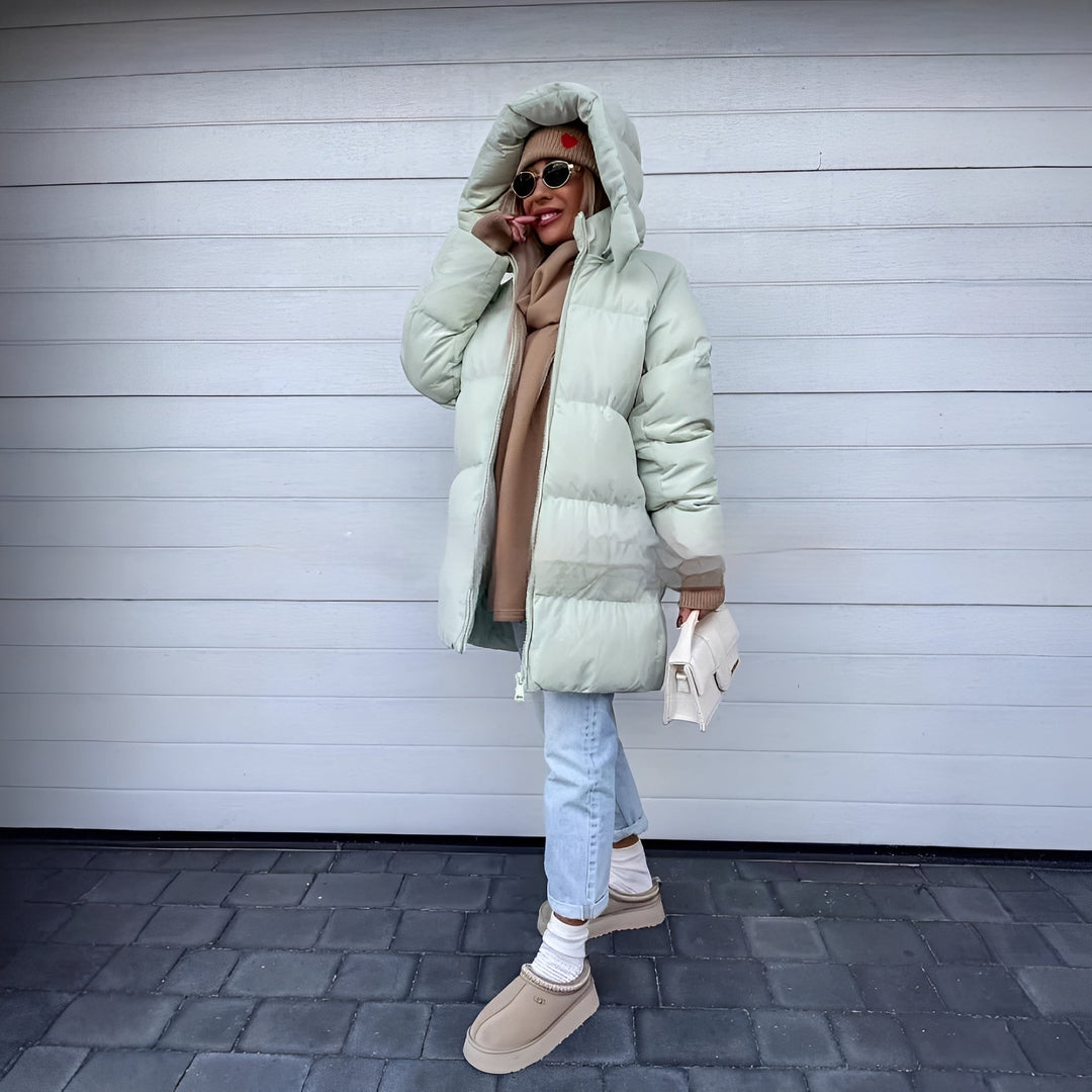 Drune | Elegante, gepolsterte Parkajacke für Frauen