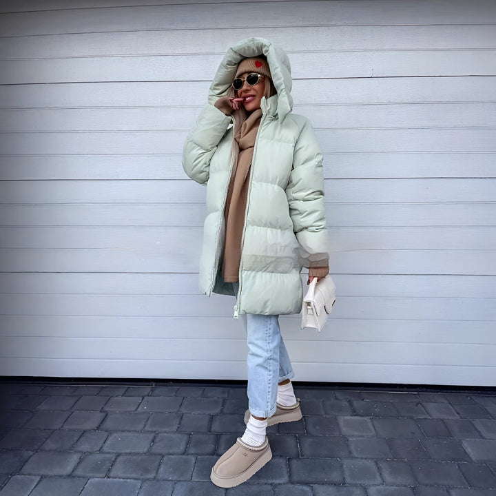 Drune | Elegante, gepolsterte Parkajacke für Frauen