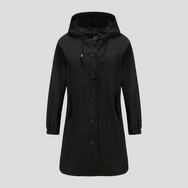 Drune | Regenjacke mit Kapuze für Damen
