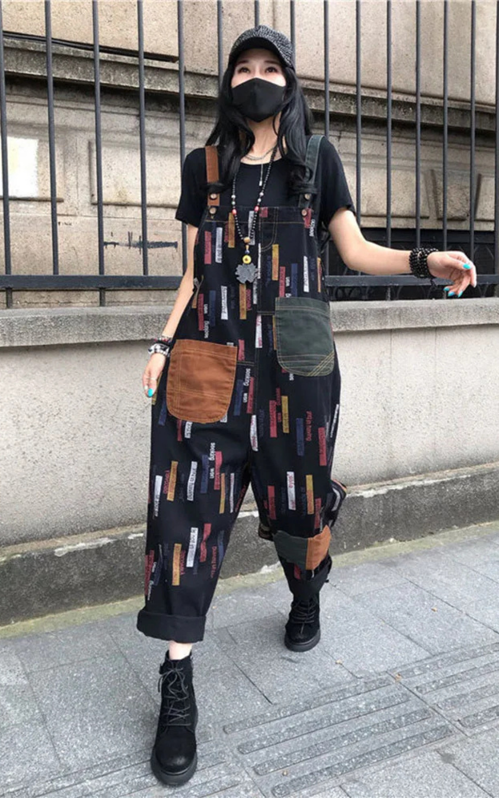 Drune | Damen Latzhose Lässiger Und Trendiger Look