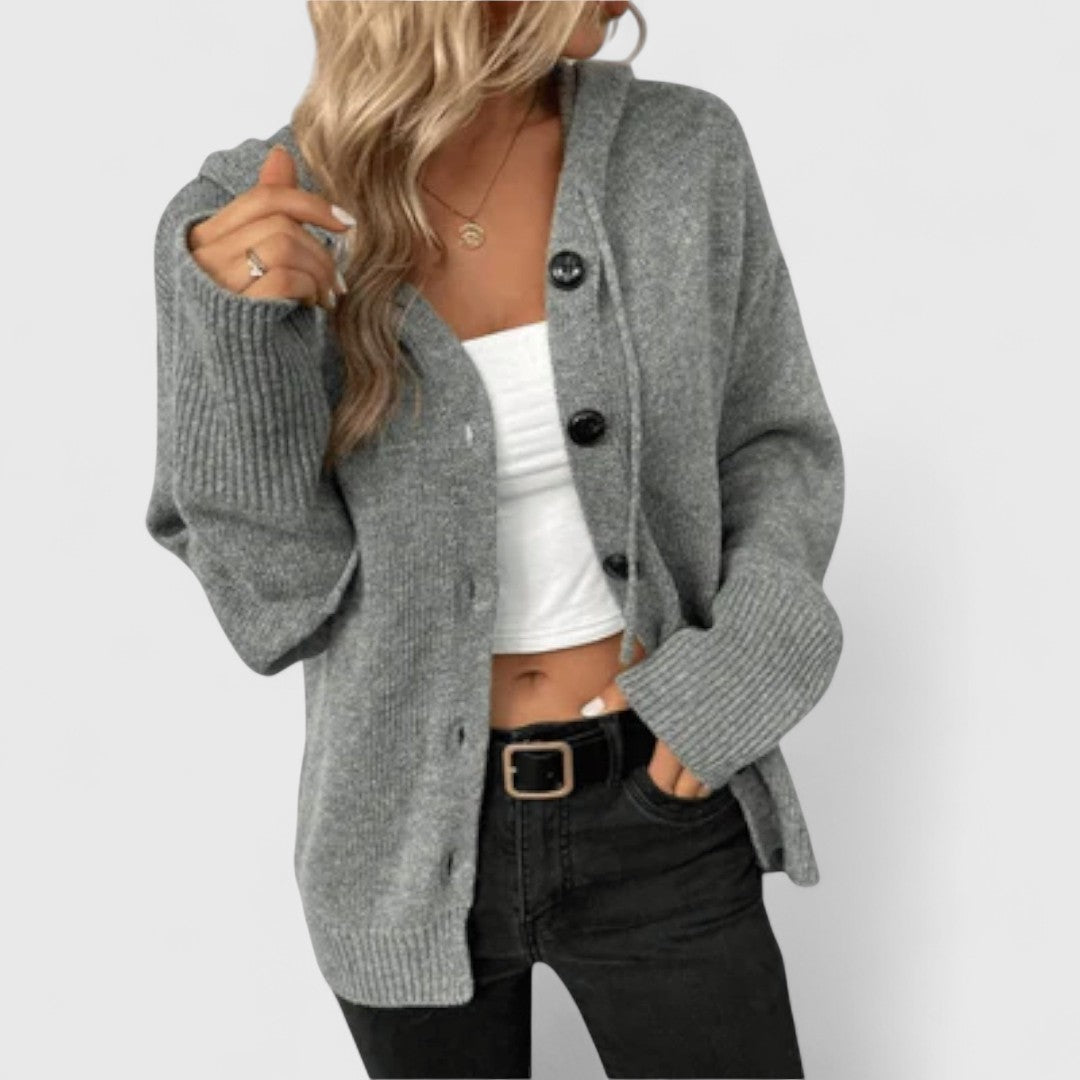 Drune | Klassischer Cardigan mit Knöpfen