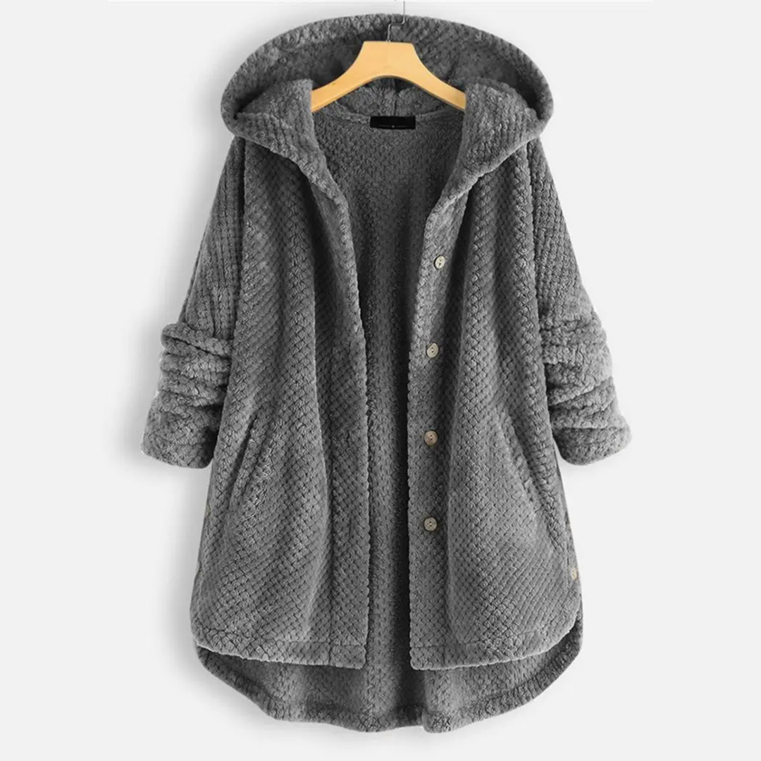 Drune | Fleece Kapuzenjacke