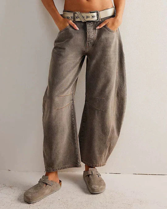 Drune | Mid Rise Fassungsjeans für Frauen