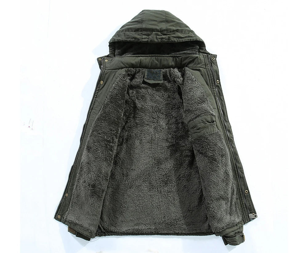 Drune | Herren Parka Fleece