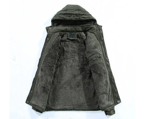 Drune | Herren Parka Fleece
