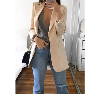 Drune | Eleganter Blazer mit Taschen für Damen