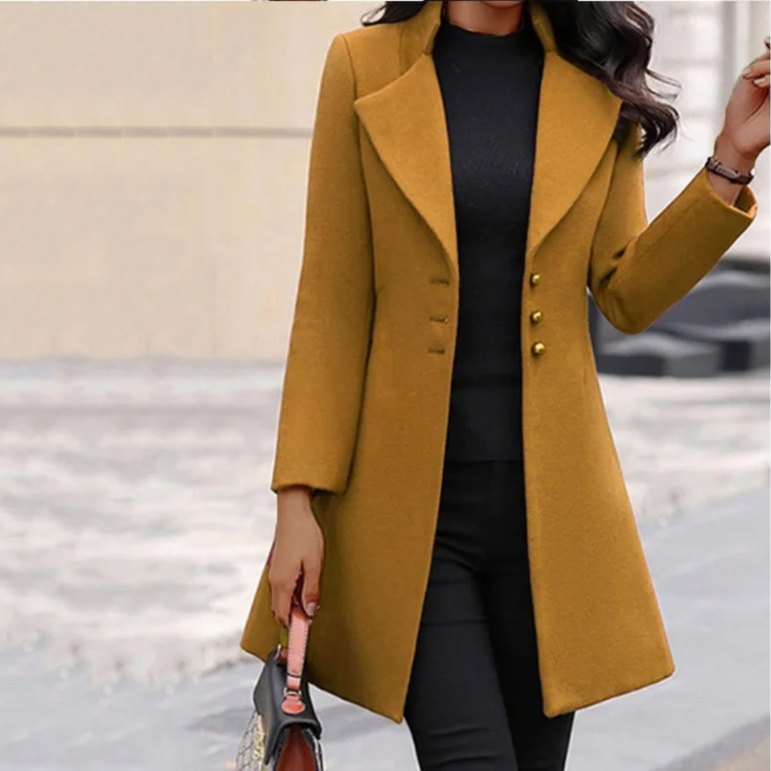 Drune | Wollmantel Slim Fit Damen