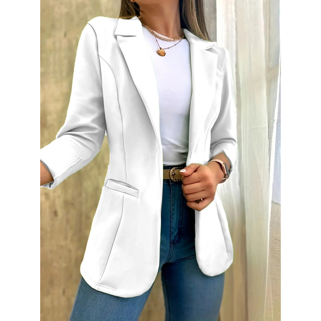 Drune – Vintage-Damenblazer ohne Schnalle