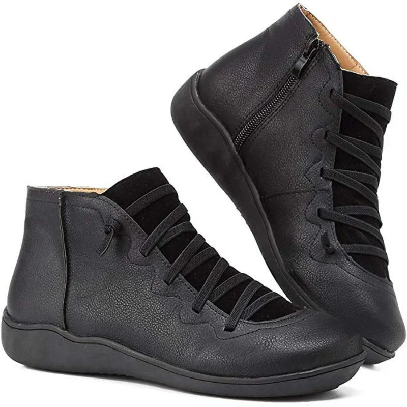 Drune | elite-damenstiefel mit bequemen füßen