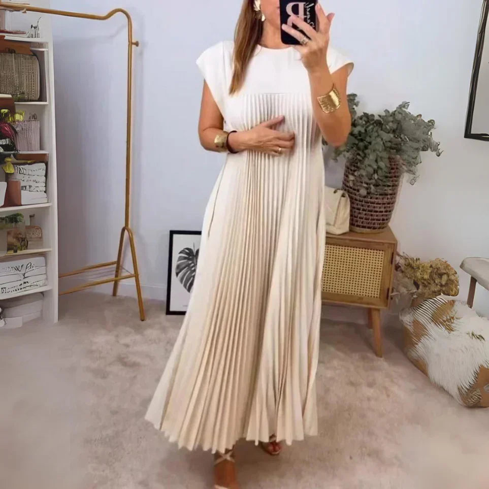 Drune | Leichtes Und Frisches Plisseekleid