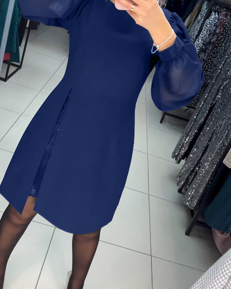 Drune | Einfarbiges Damenkleid