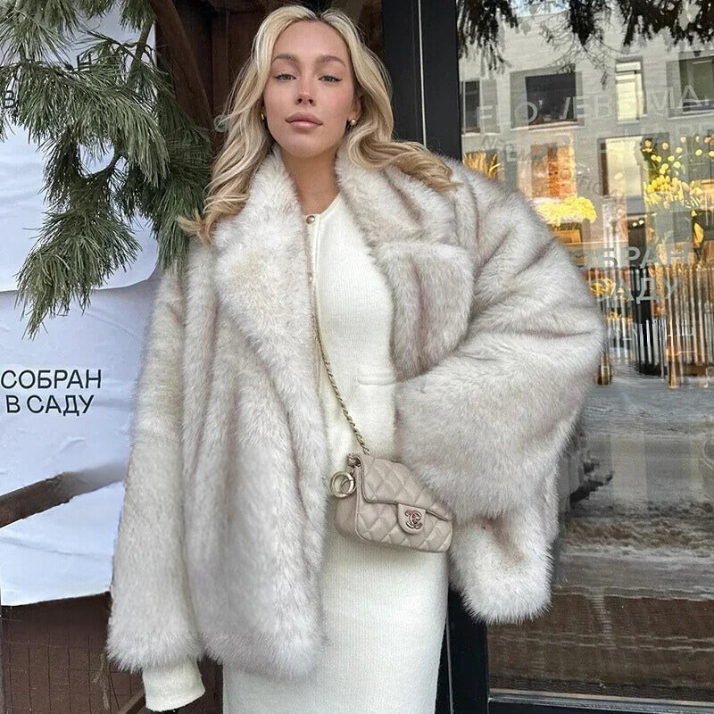 Drune | Übergroße Winterjacke aus Pelz