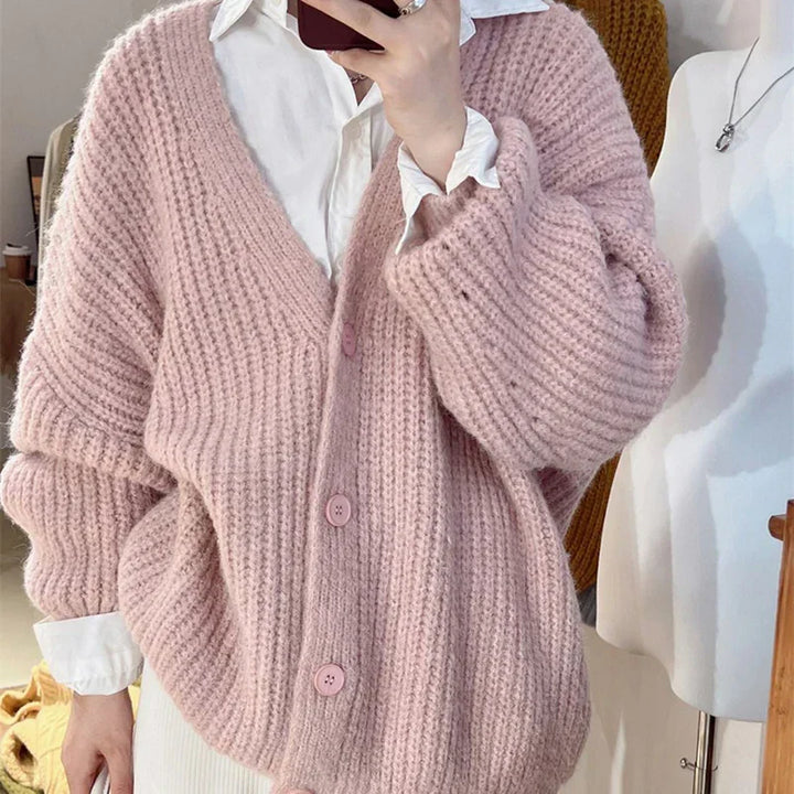 Drune | Lässige und Stilvolle Winter Strickjacke
