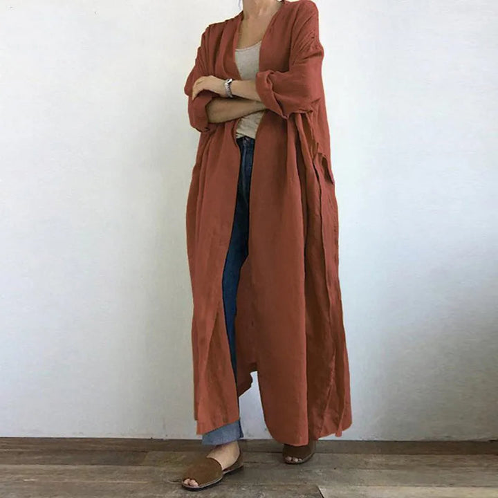 Drune | Langer Mantel für Frauen mit Modernem Look