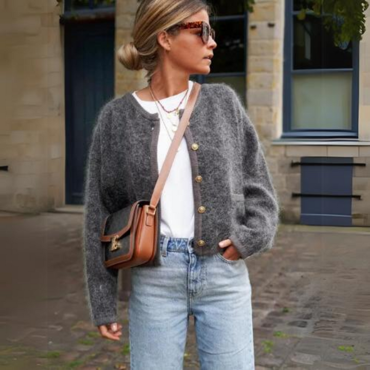 Drune | Warme Strickjacke Damen