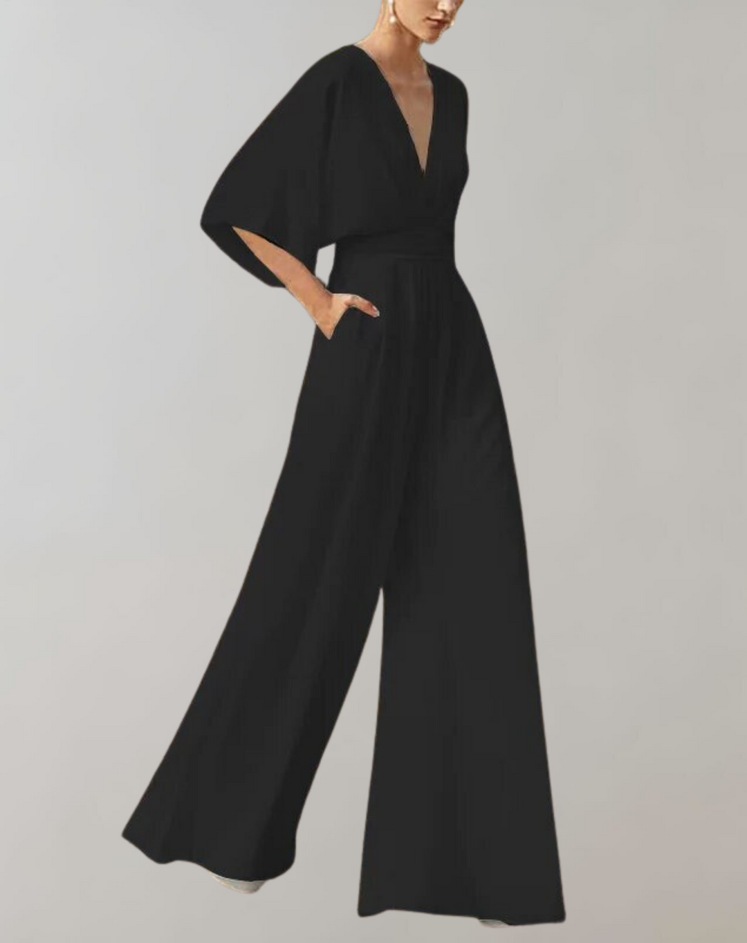 Drune | Lässiger Overall Mit Weitem Bein