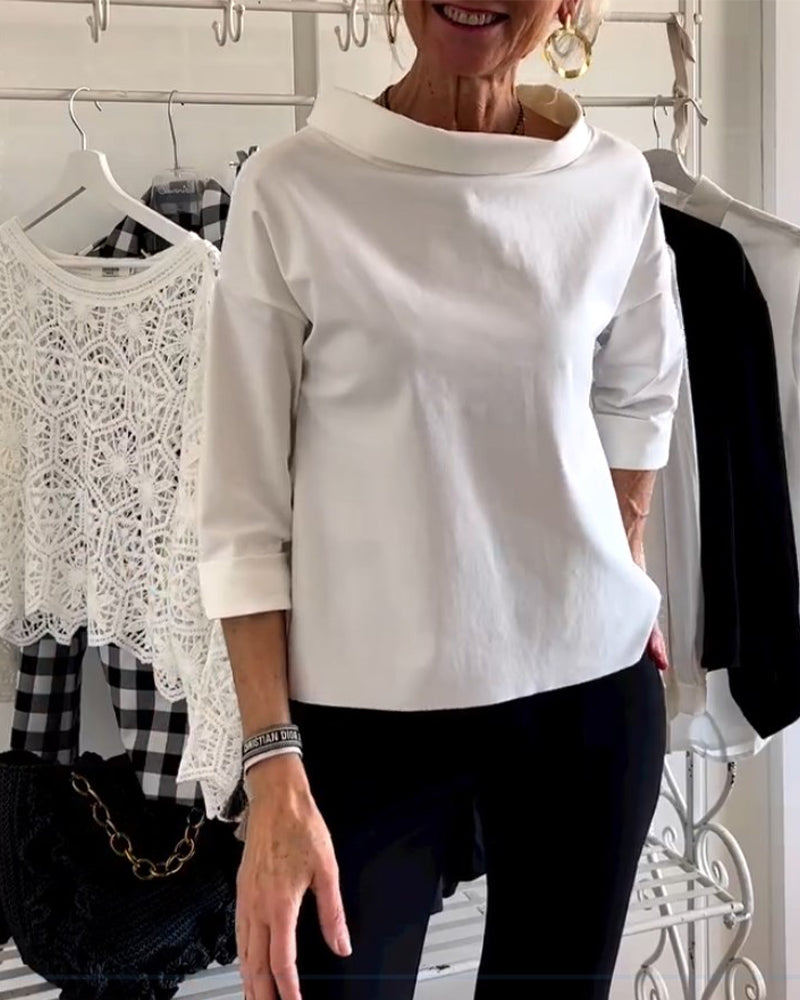 Drune | Damen Sweatshirt Baumwolle