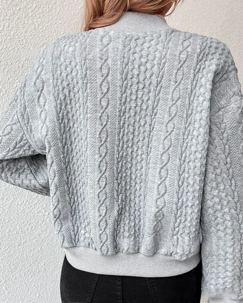 Drune | Schick und Entspannt Winter Strickjacke