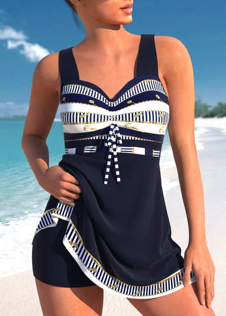Drune | Zweiteiliges Tankini Badeanzug Satz