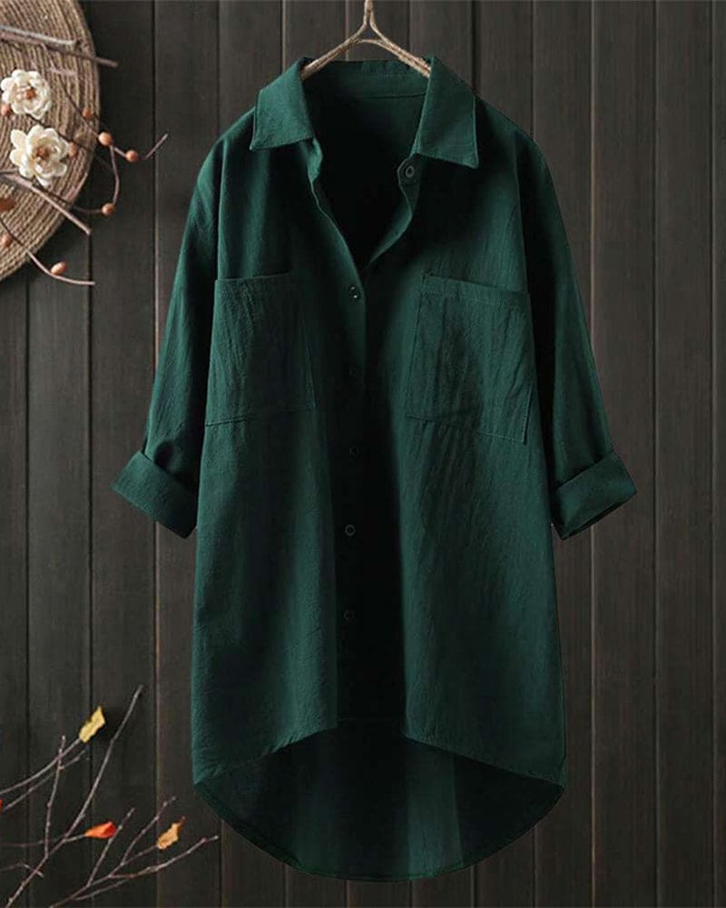 Drune | Lässige Bluse mit Langen Ärmeln