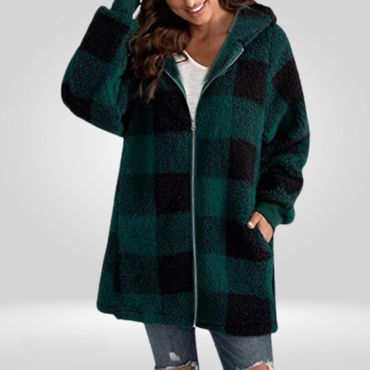 Drune | Schwarzer Mantel Damen