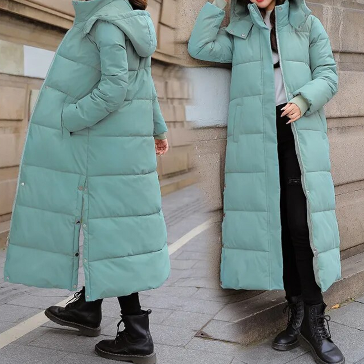 Drune | Parka Lange gesteppte Winterjacke für Damen