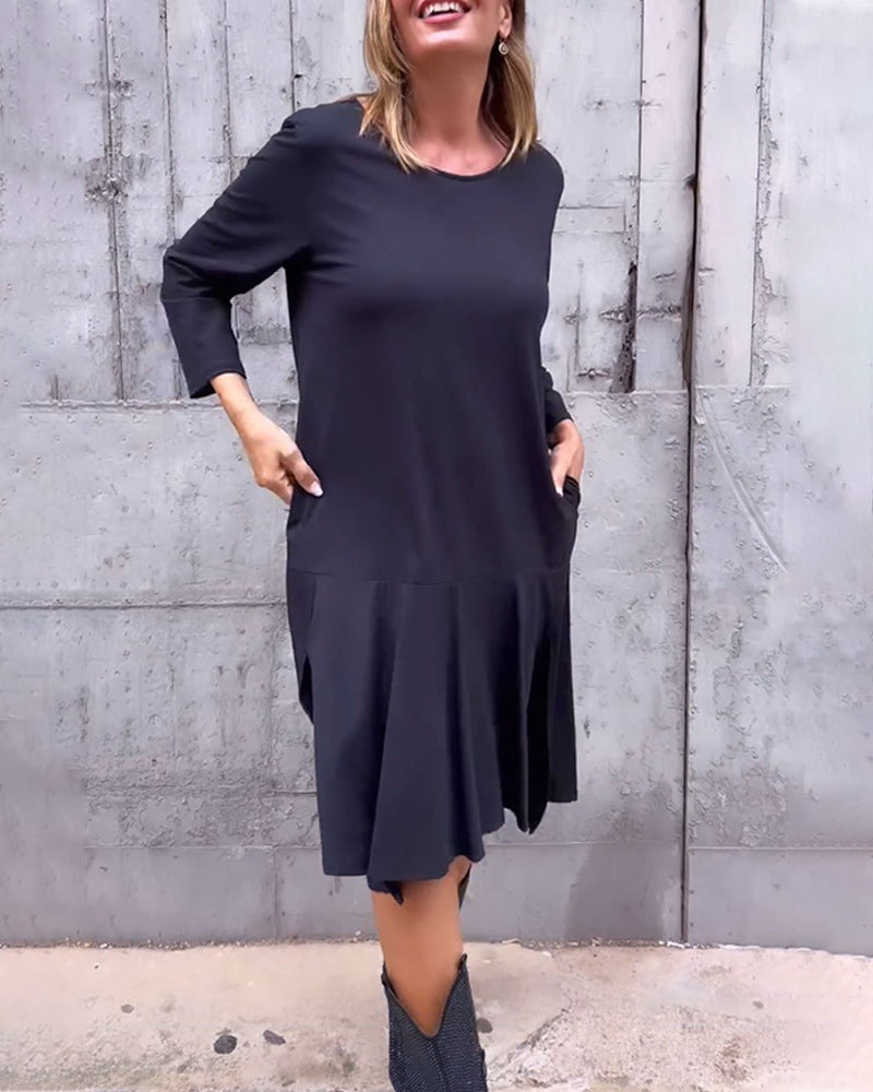 Drune | Kleid mit Tasche