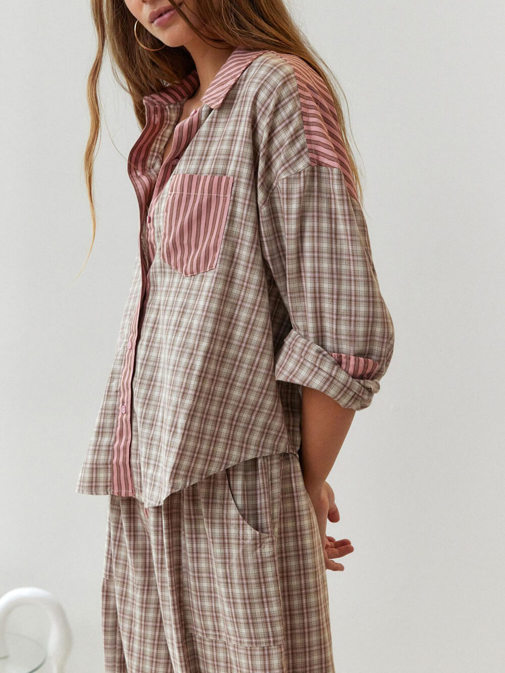 Drune | Lockeres Pyjama-Set