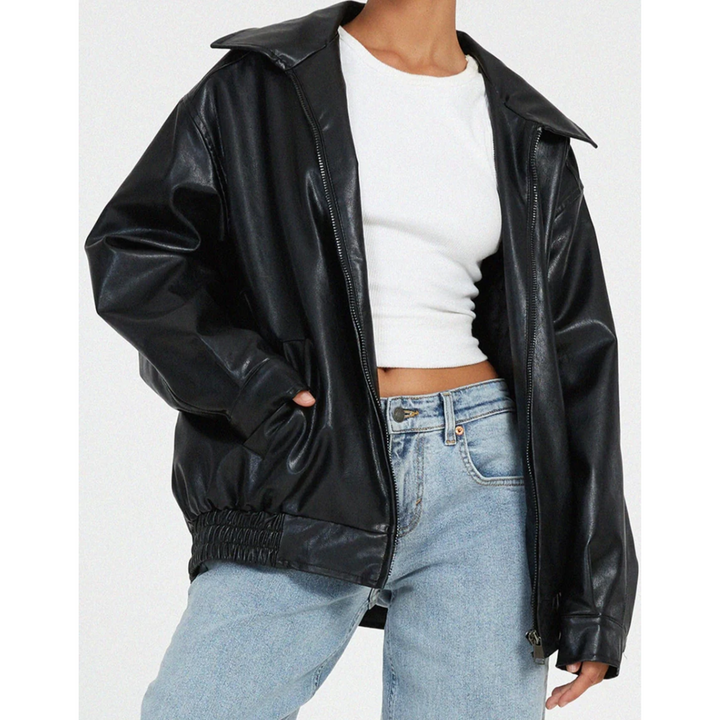 Drune | Damen Winter Bomber Jacke - Warme
