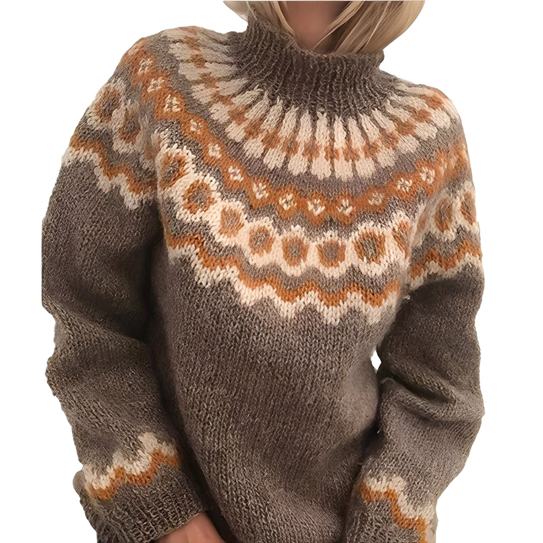Drune | Damen-Rollkragenpullover aus Strick