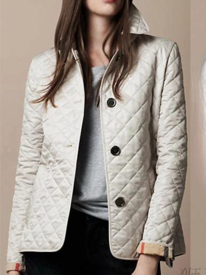 Drune | Steppjacke mit umgeschlagenem Kragen