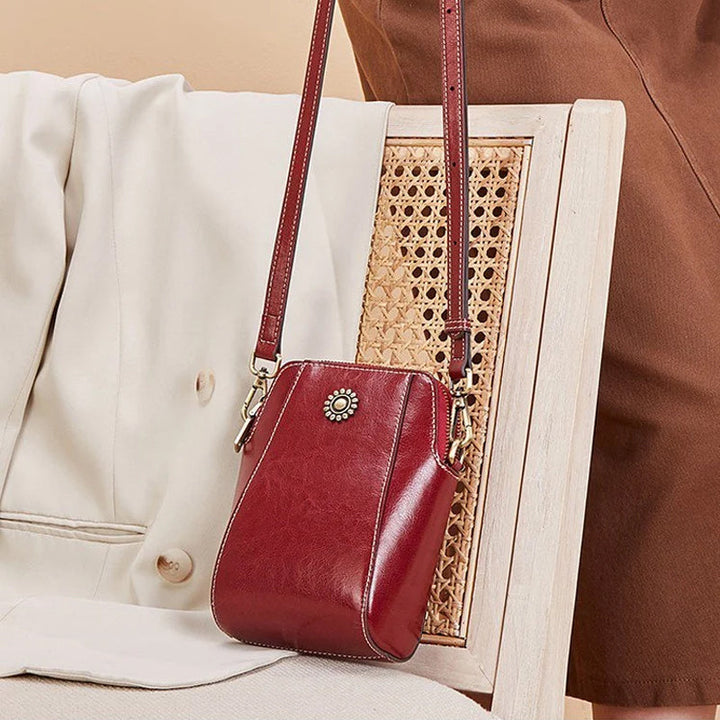 Drune | Elegante Leder Umhängetasche