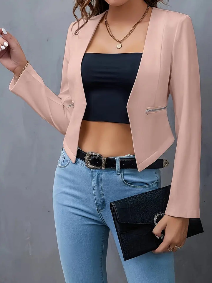 Drune | Blazer mit Reißverschlusstaschen