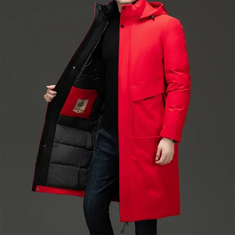 Drune | Lange Winterjacke für Herren