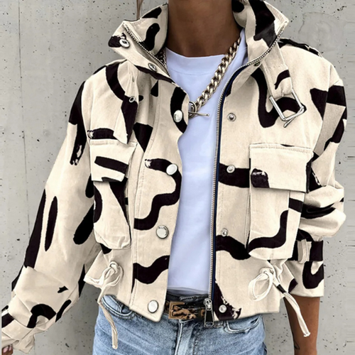 Drune | Moderne Damen-Jacke mit Kordelzug