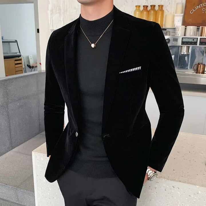 Drune | Luxuriöse Samtblazer Für Herren