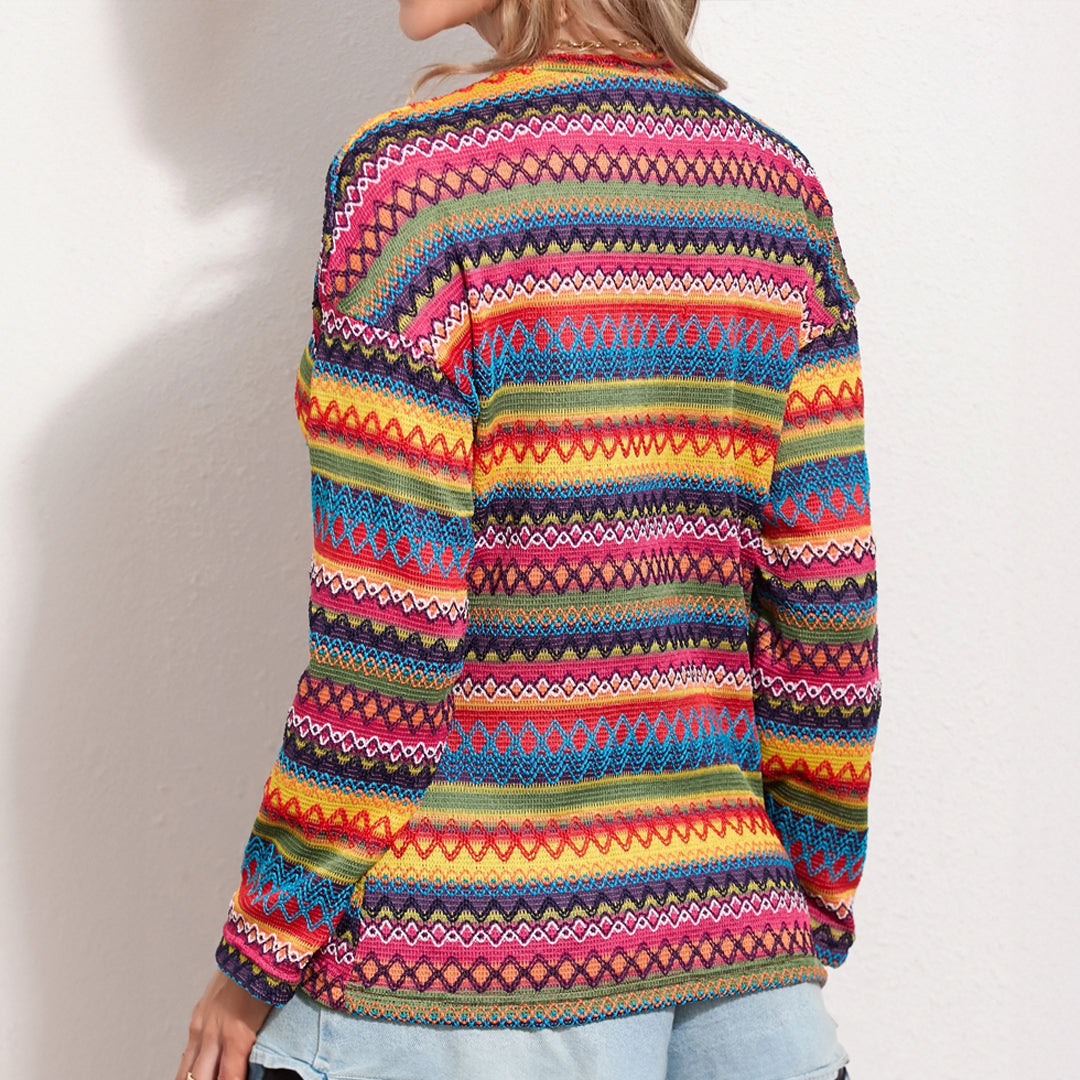 Drune | Retro-Herbstpullover