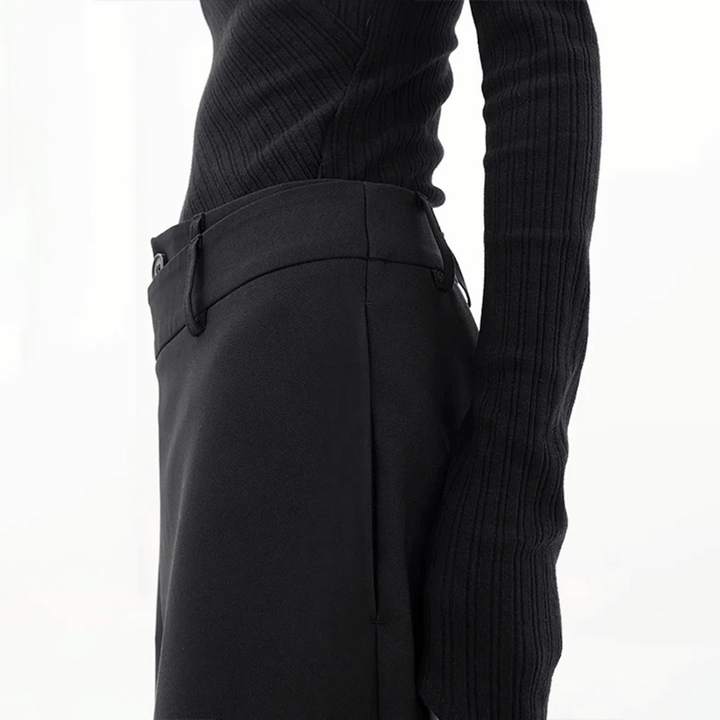 Drune | Weitbeinige Hosen - Asymmetrische & Luxuriöse Weitbeinige von Isabella Vionnet