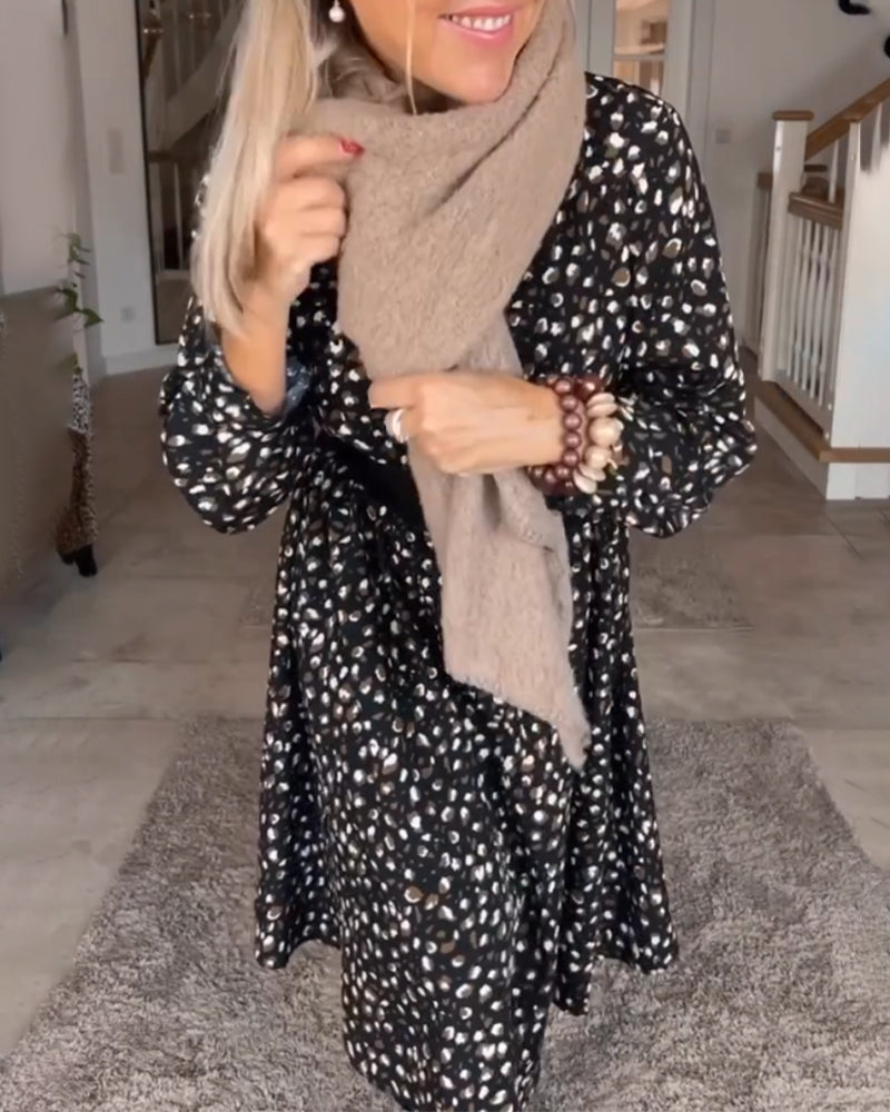 Drune | Kleid mit Print